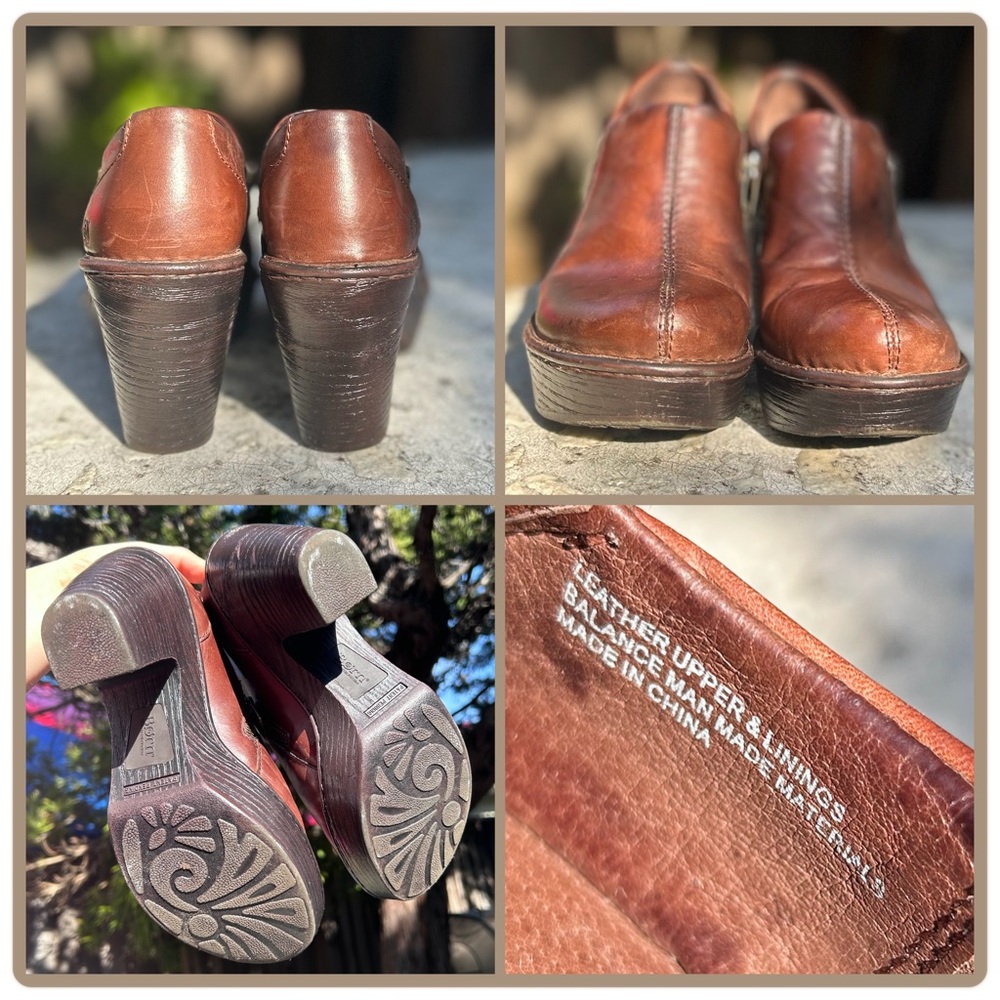 Born Famke platform clog booties - Picture 3 of 6